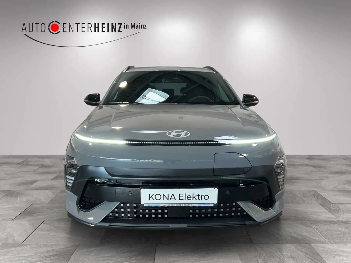 Hyundai KONA EV 65kWh N Line*Assistenzp*el.Heckklappe* Szürke - 2