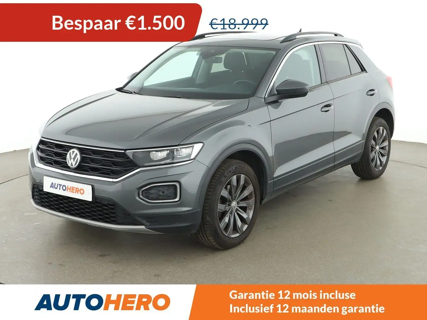 Volkswagen T-Roc 1.6 TDI Style Grijs - 1