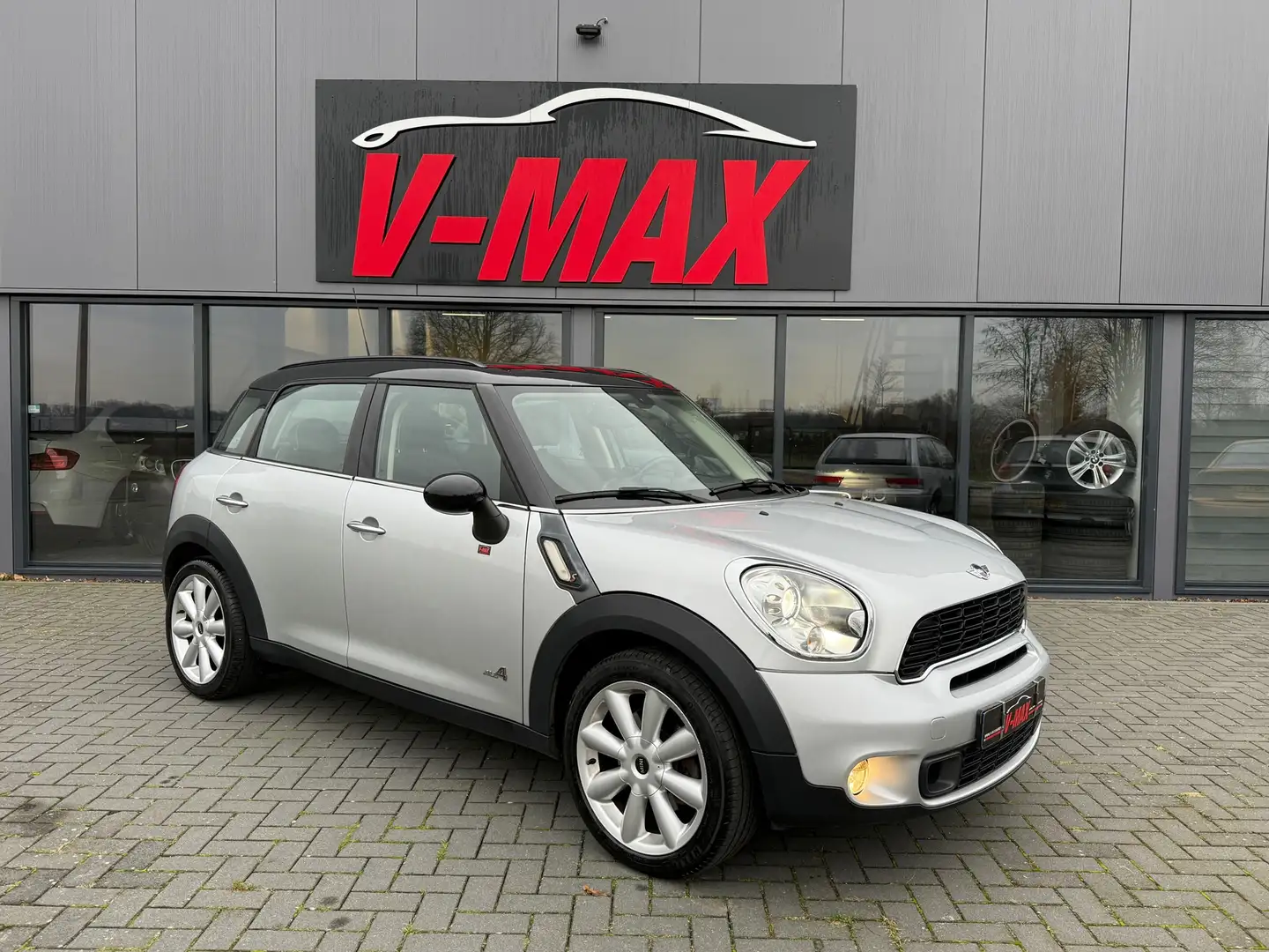 MINI Cooper S Countryman Mini 1.6 ALL4 Chili H/Kardon Leder Navi Xenon Grijs - 2