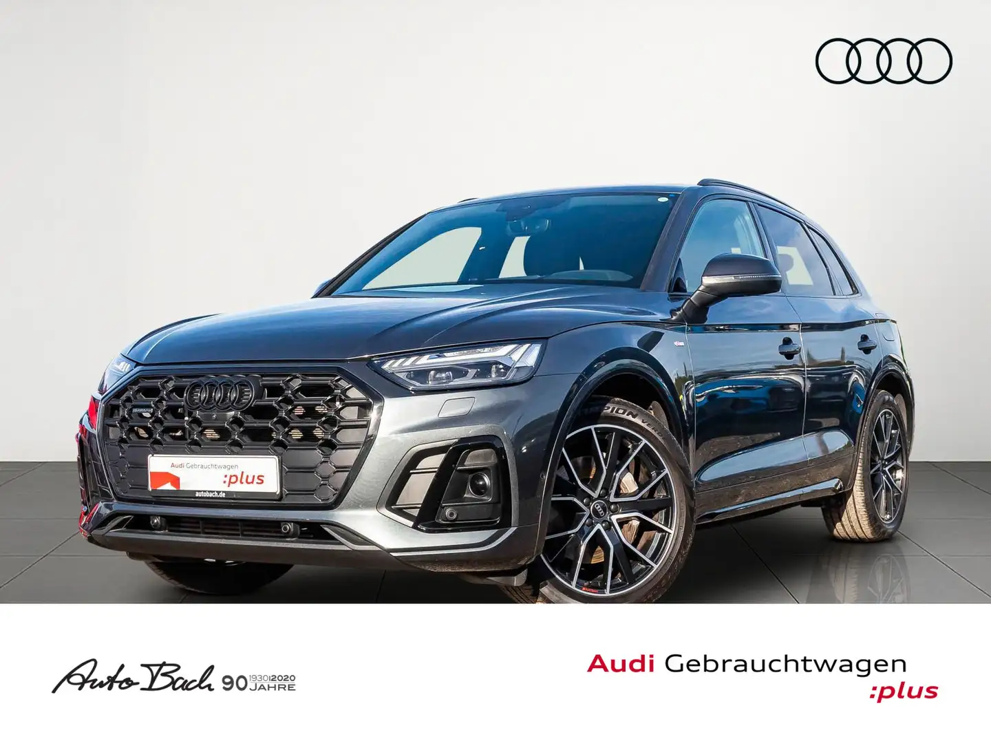 Audi Q5 S line 55TFSI e qu Navi LED HuD Panorama AHK Gris - 1