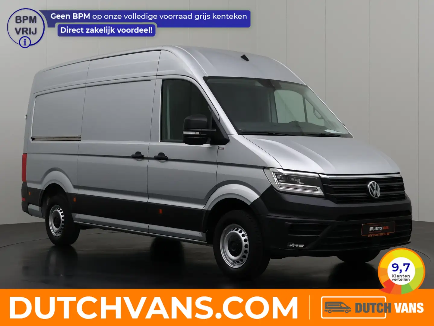 Volkswagen Crafter 2.0TDI 140PK DSG Automaat L3H3 | Led | Standverwar Argent - 1