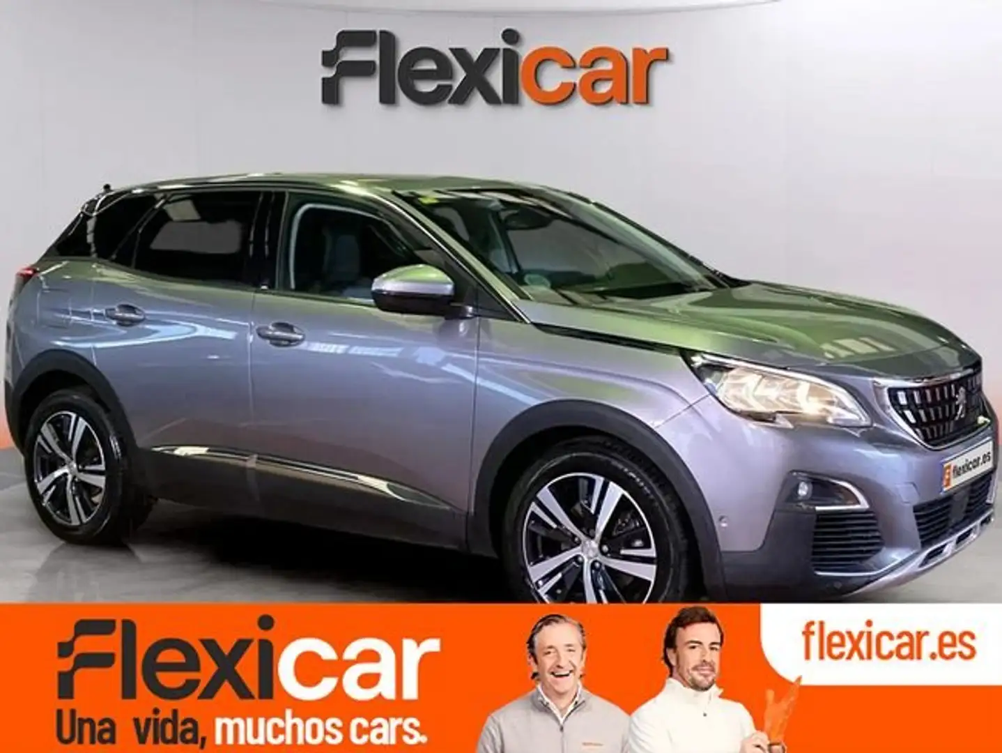 Peugeot 3008 1.2 PURETECH 96KW (130CV) ALLURE EAT6 Gris - 1