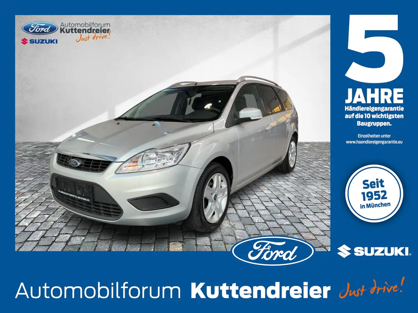 Ford Focus Turnier Style + Klima Bluetooth Parkpilot Argent - 1