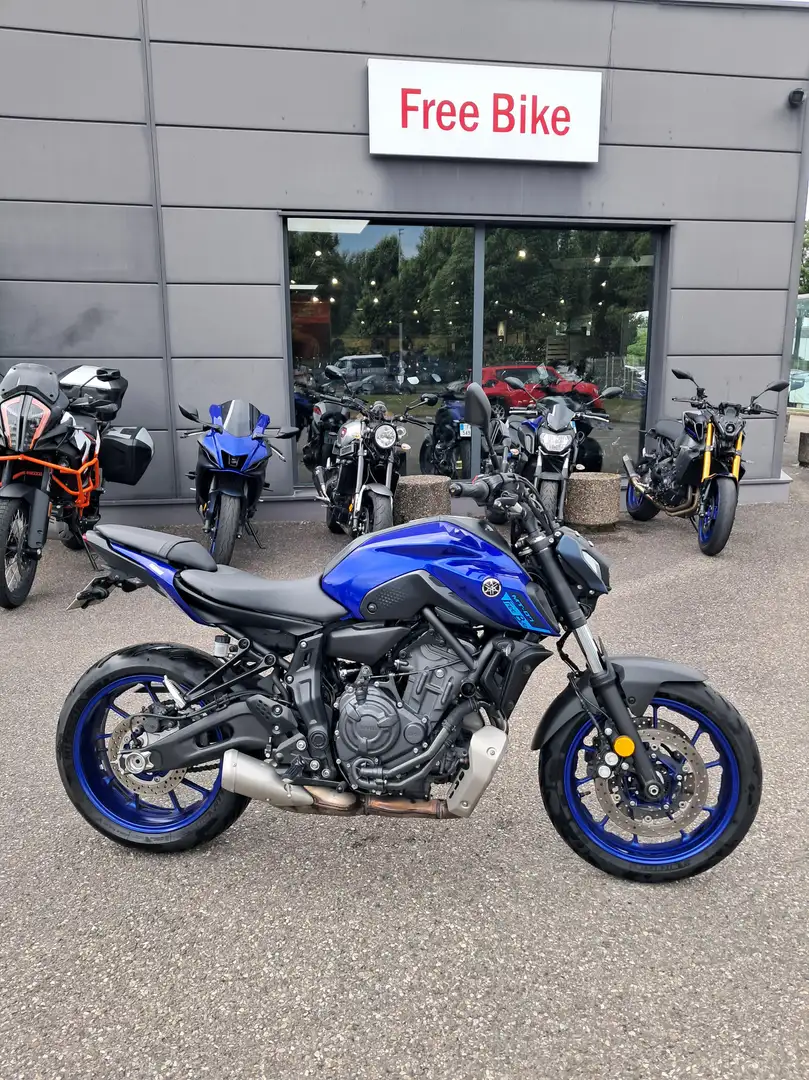 Yamaha MT-07 Azul - 1