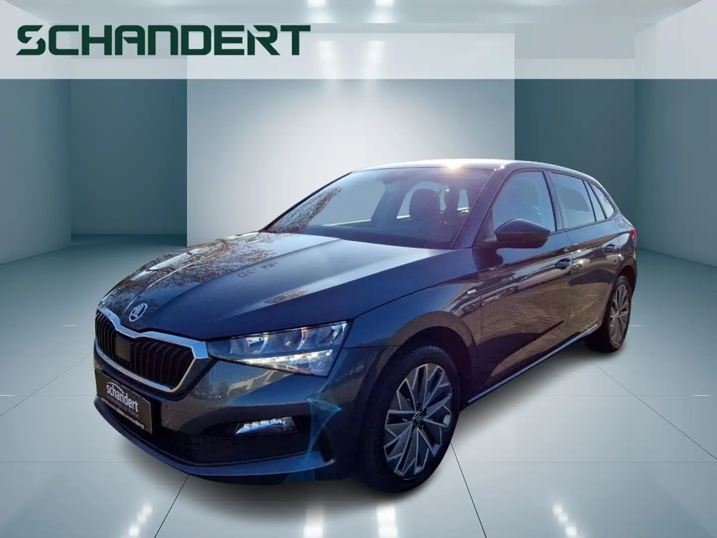 Skoda Scala 1.0 TSI Clever DSG LED Sitzhzg. Klimaautomatik Grau - 1