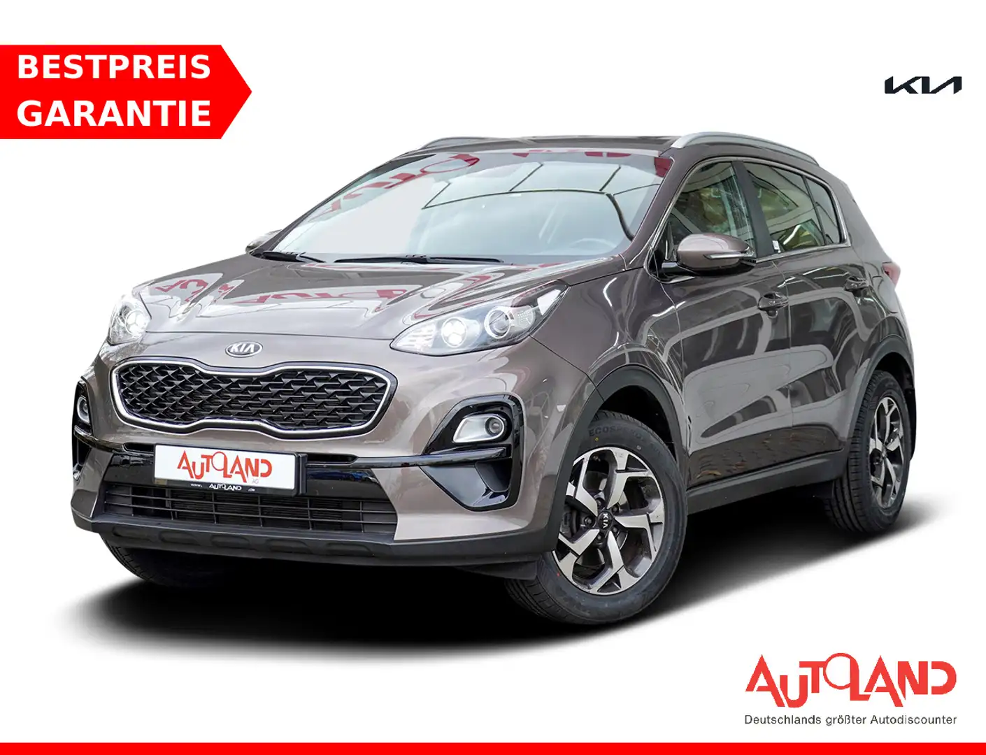 Kia Sportage 1.6 Dream Team 2WD Navi Kamera Tempomat Marrone - 1