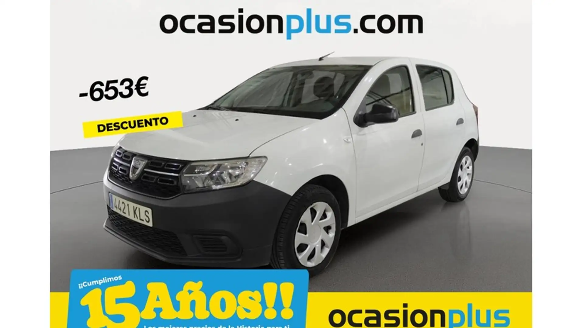 Dacia Sandero 1.0 Base 55kW Blanco - 1
