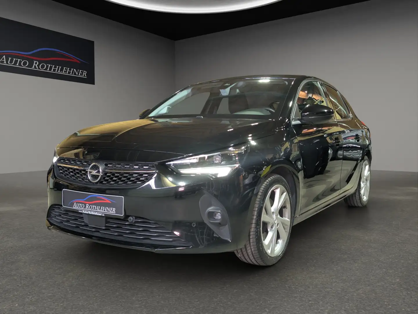 Opel Corsa 1.2 Automatik*ACC*LED*SIHZG*Service+Zahnriemen neu Schwarz - 1