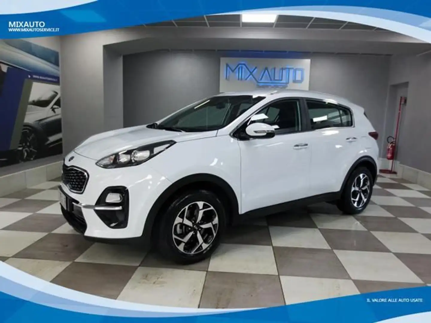 Kia Sportage 1.6 CRDI MHEV 136cv 2WD Drive EU6 Bianco - 1