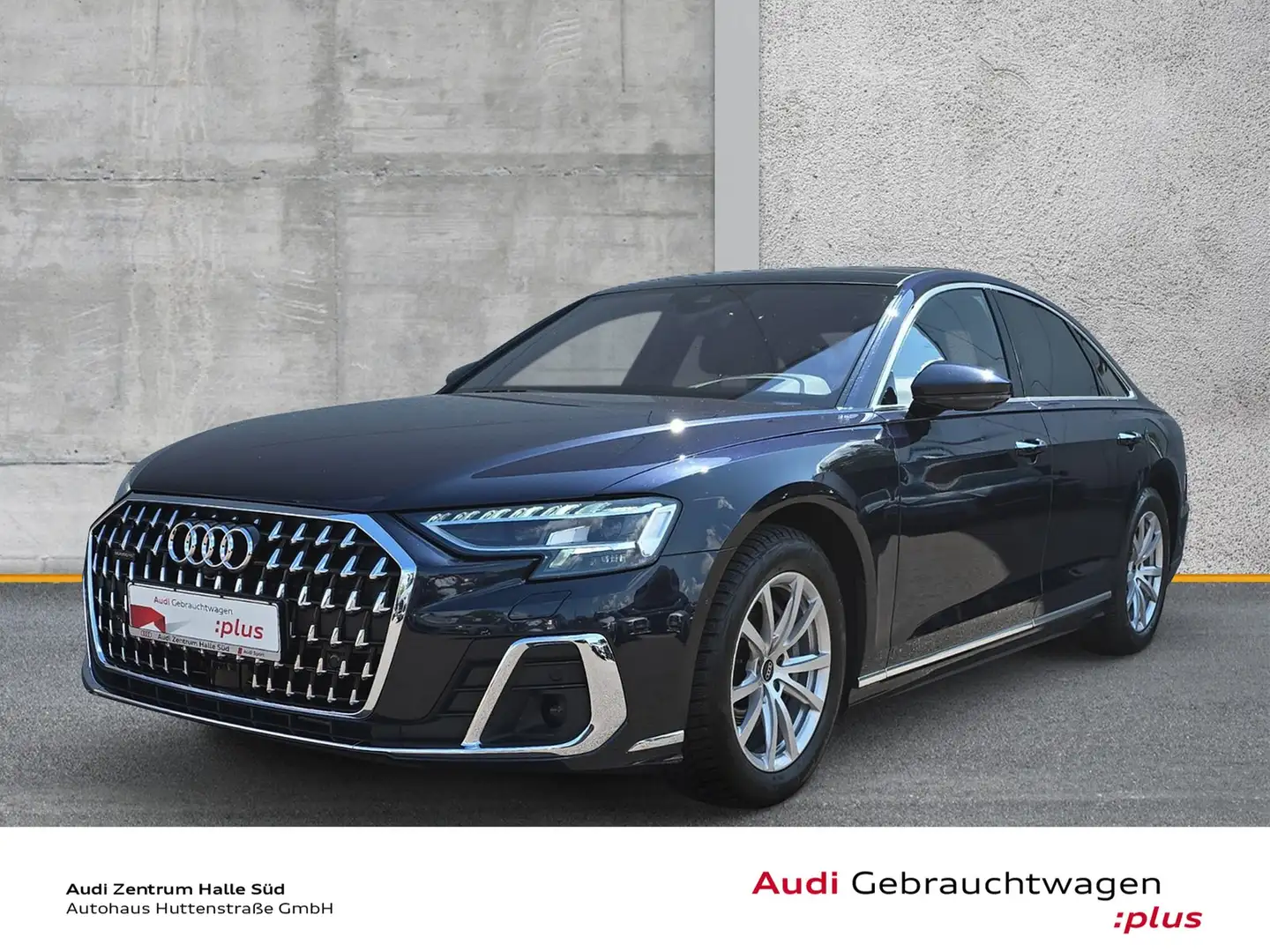 Audi A8 50 TDI quattro PANOD LEDER STANDHZG HuD Blau - 1