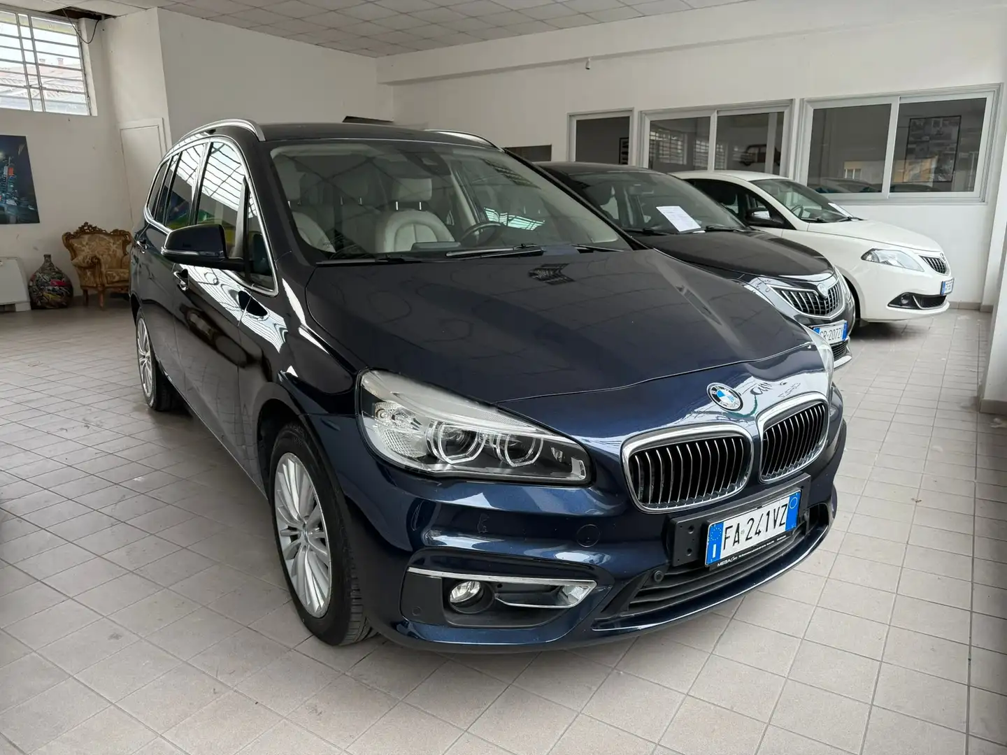 BMW 220 220d Gran Tourer xdrive Luxury 7p auto Bleu - 1