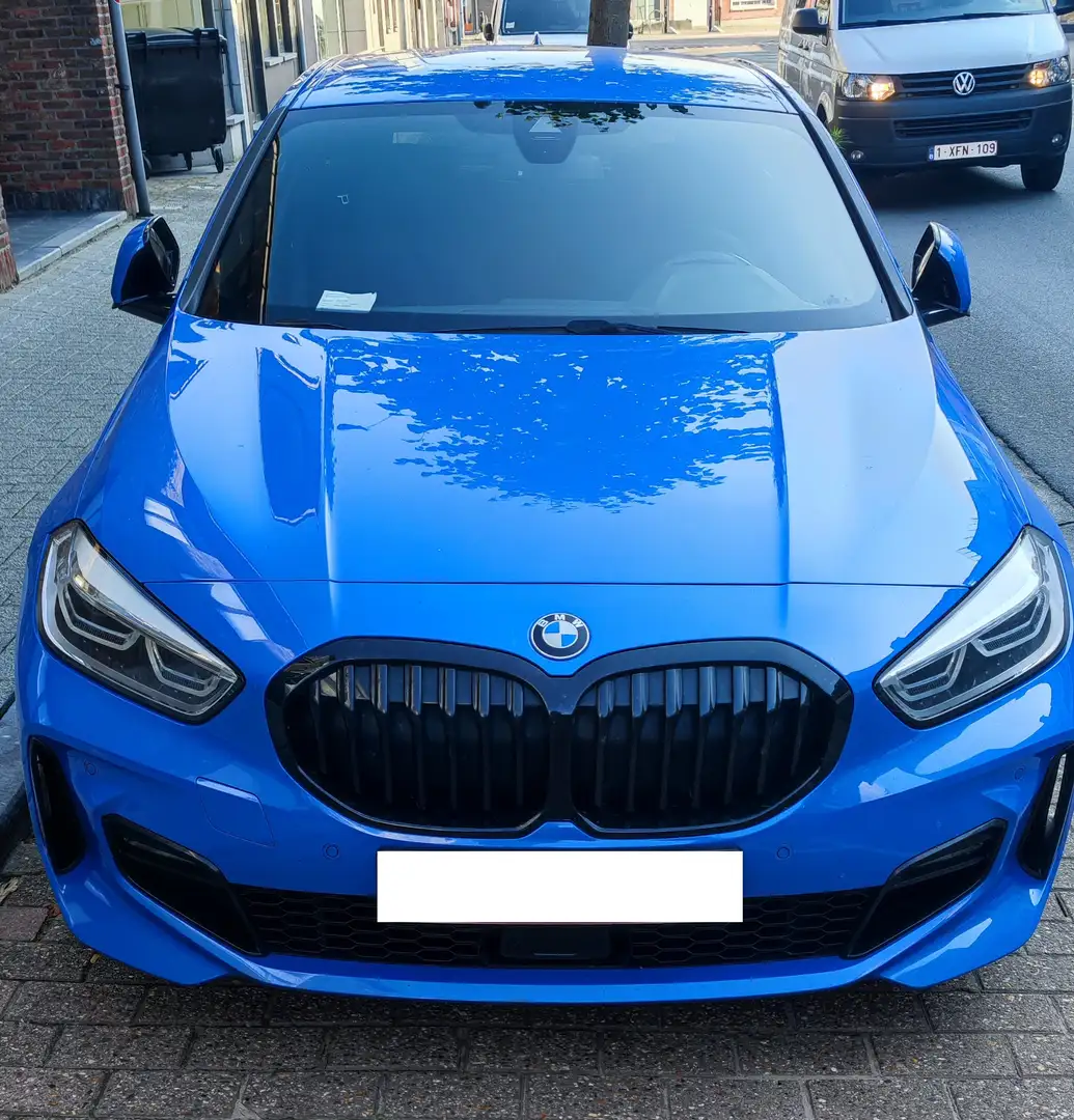 BMW 118 118iA OPF Bleu - 1