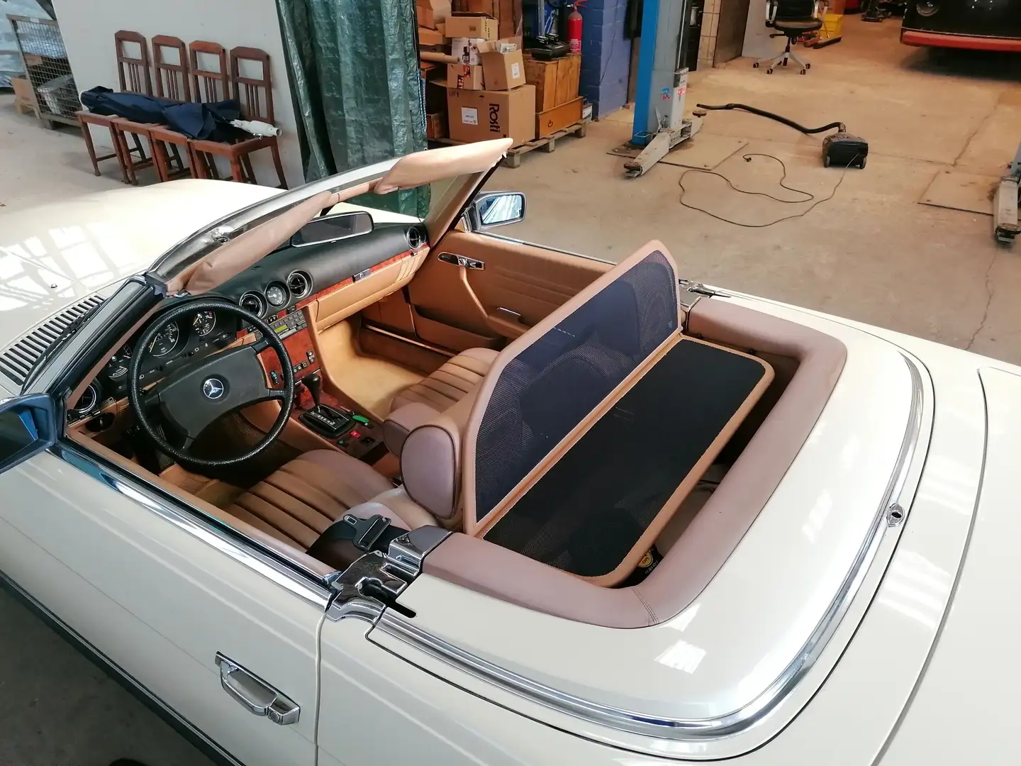 Mercedes-Benz 380 SL mit Hardtop Beige - 2