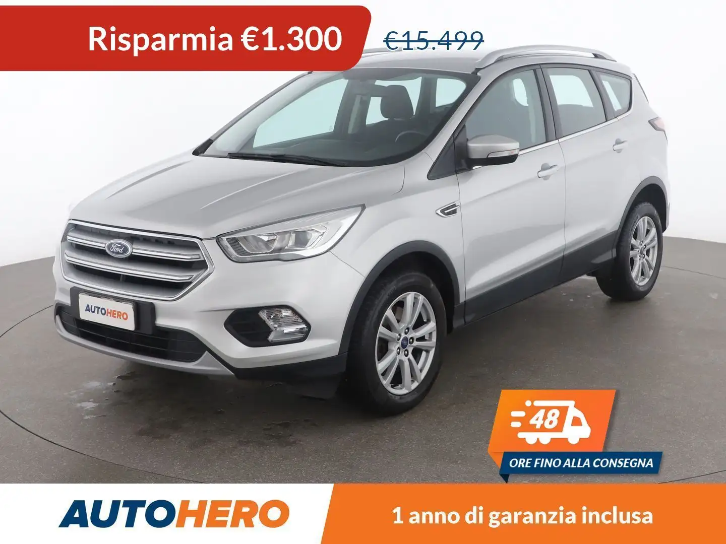 Ford Kuga 2.0 TDCi Business 120 CV Grigio - 1