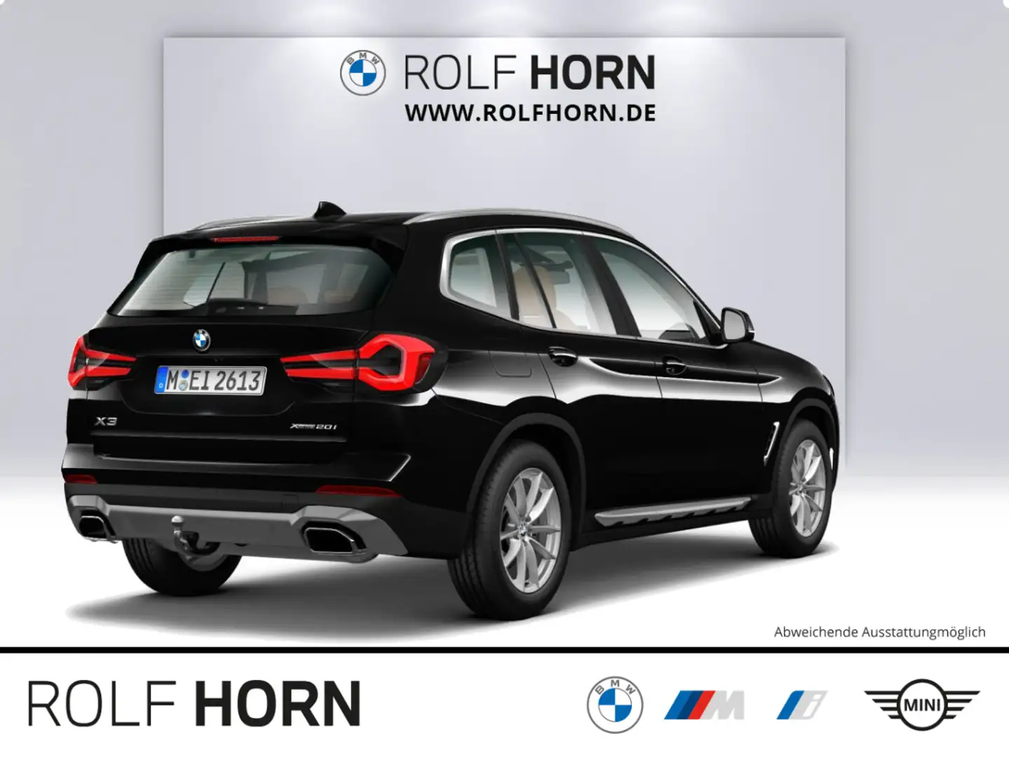 BMW X3 xDrive20i AHK HiFi Navi Rfkamera LED Sitzhzg. Schwarz - 2