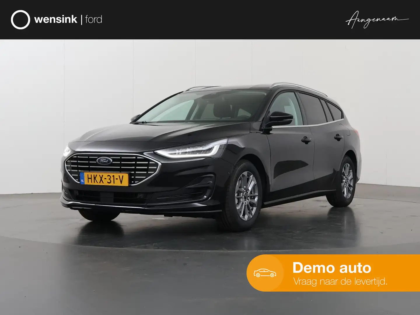 Ford Focus Wagon 1.0 EcoBoost Hybrid Titanium | Keyless Go | Noir - 1