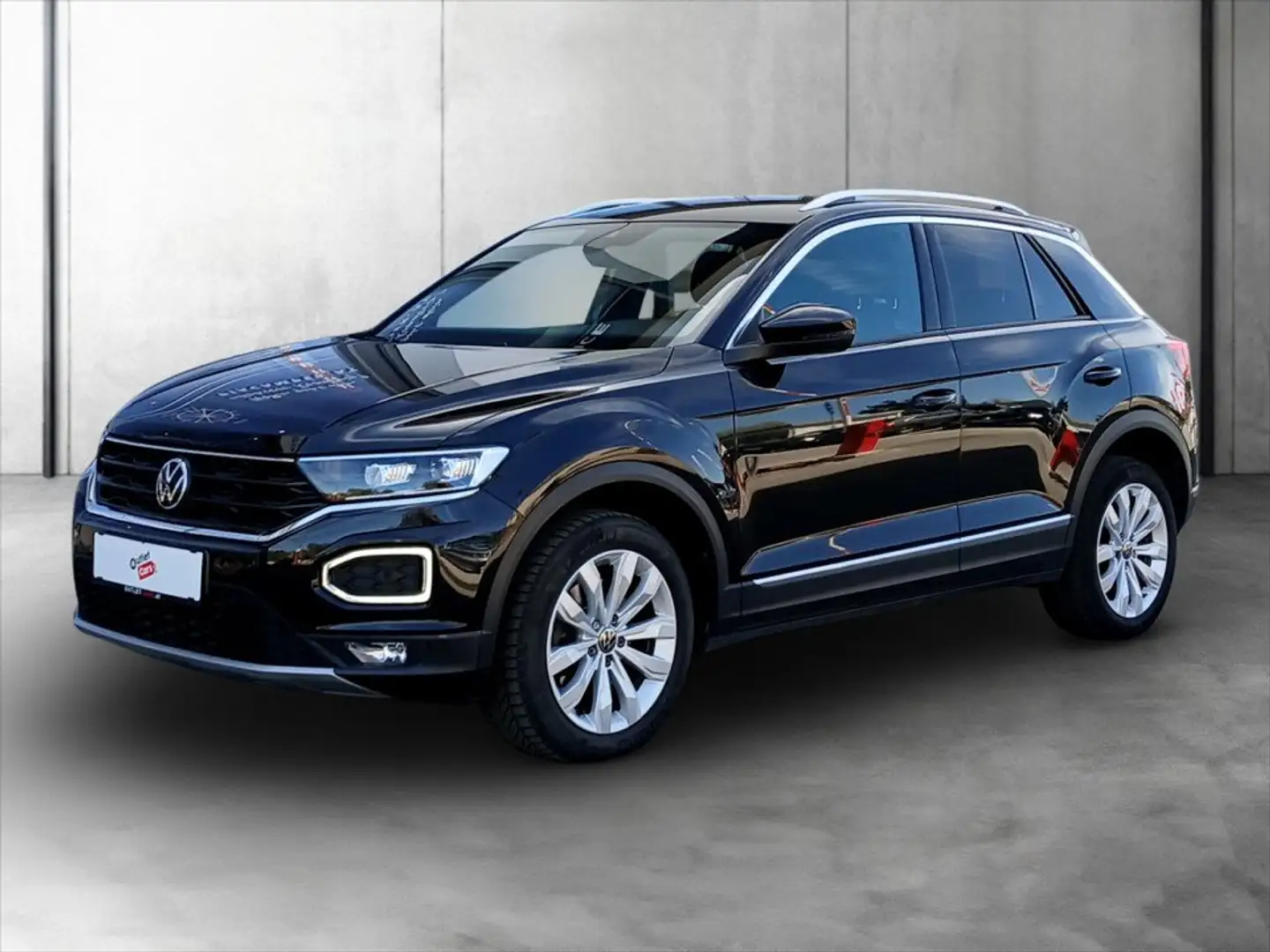 Volkswagen T-Roc 2.0TDI 4Mot. DSG ASSIST+CARPLAY+LED+NAVI Schwarz - 2