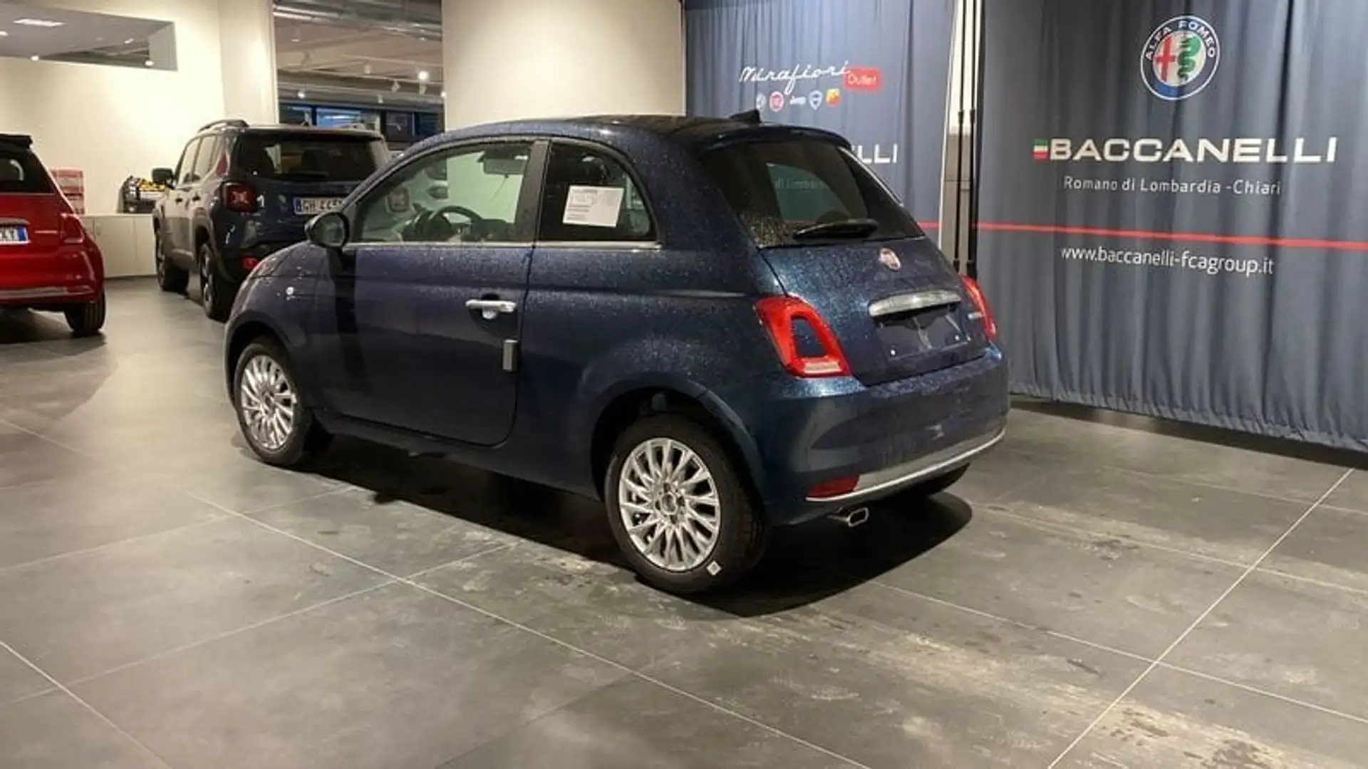 Fiat 500 1.0 Hybrid Dolcevita Blue - 2