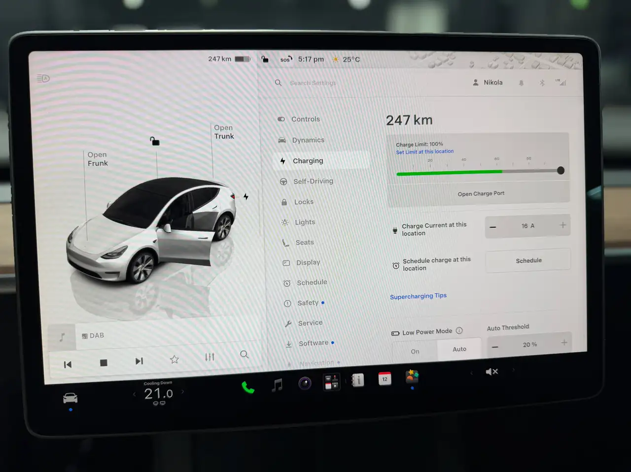 Tesla Model Y HARDWARE 4 RWD HIGHWAY AUTOPILOT, миниатюра 19