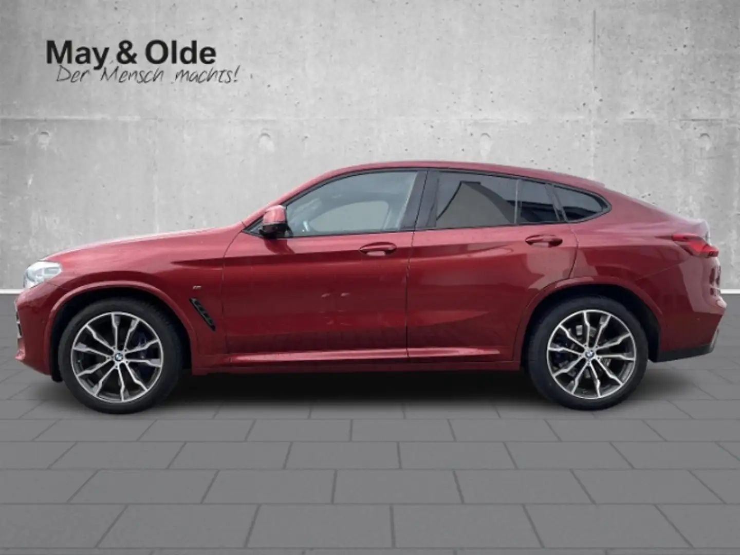 BMW X4 d xDrive LED Navi ACC Pano H/K HuD Leder Rot - 2