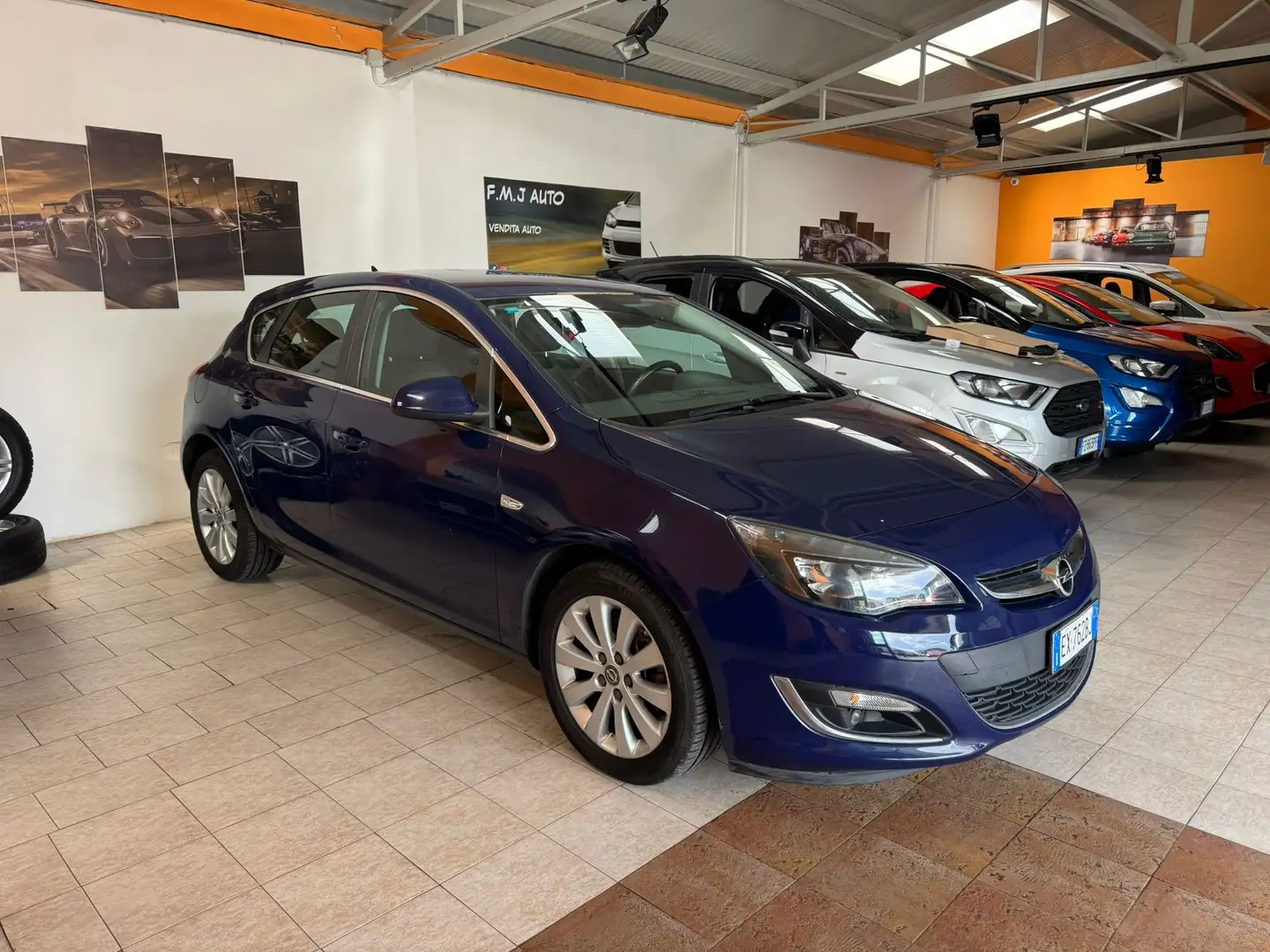 Opel Astra cdit ecoflex ses 5p Bleu - 1