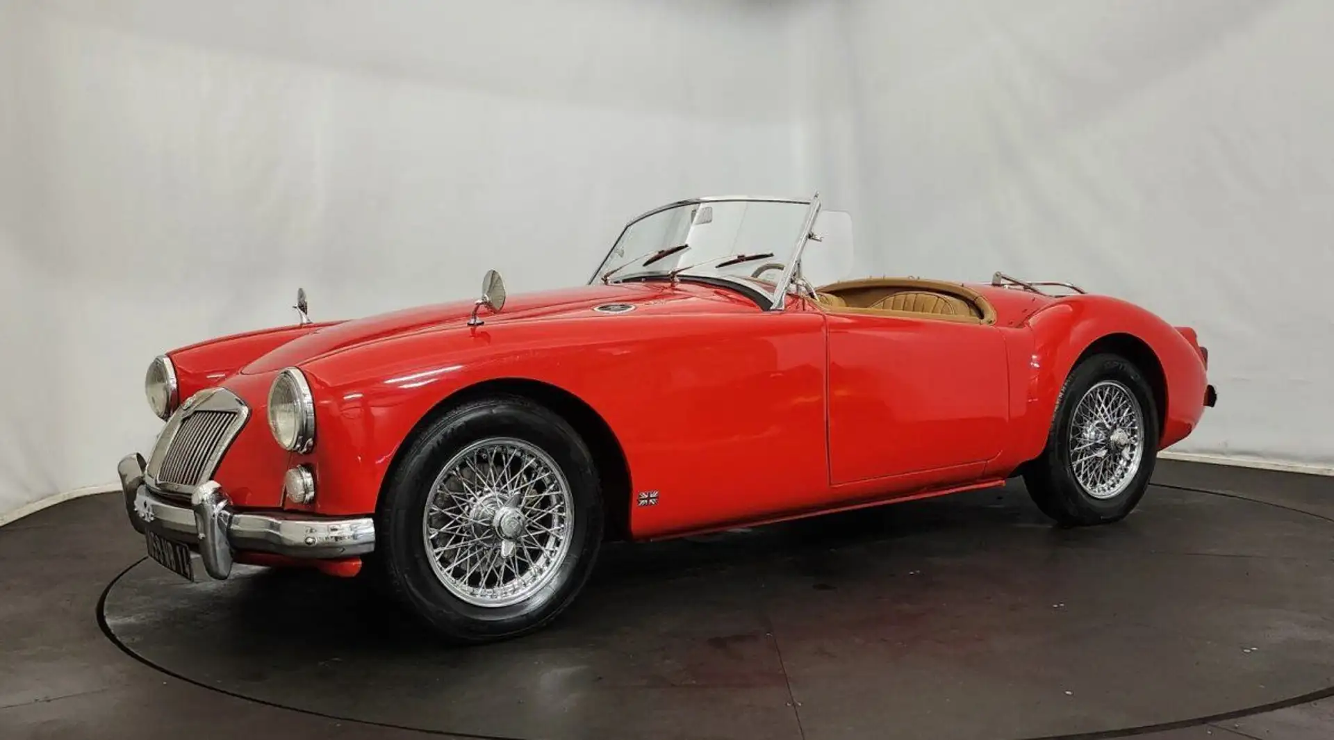 MG MGA A 1600 cabriolet Červená - 2