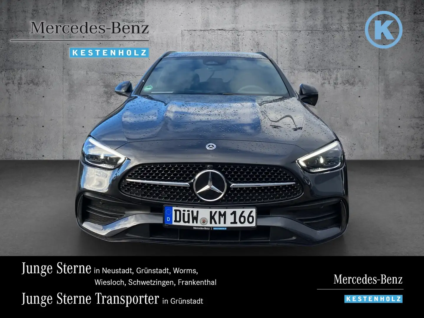 Mercedes-Benz C 220 C 220 d T AMG+DISTRO+PANO+MEMO+AHK+NIGHT+KAMERA Grau - 1
