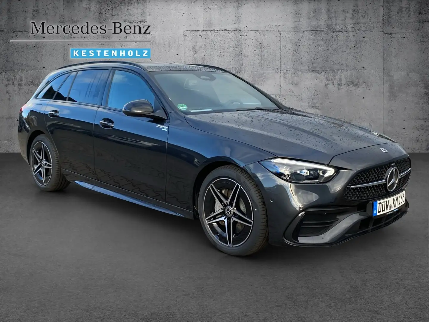 Mercedes-Benz C 220 C 220 d T AMG+DISTRO+PANO+MEMO+AHK+NIGHT+KAMERA Grau - 2