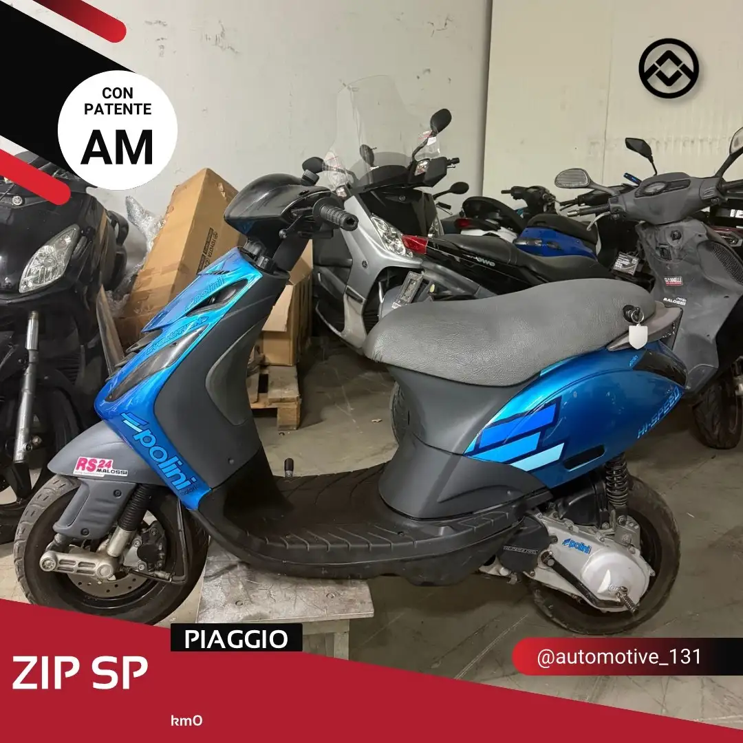 Piaggio Zip SP Bleu - 1