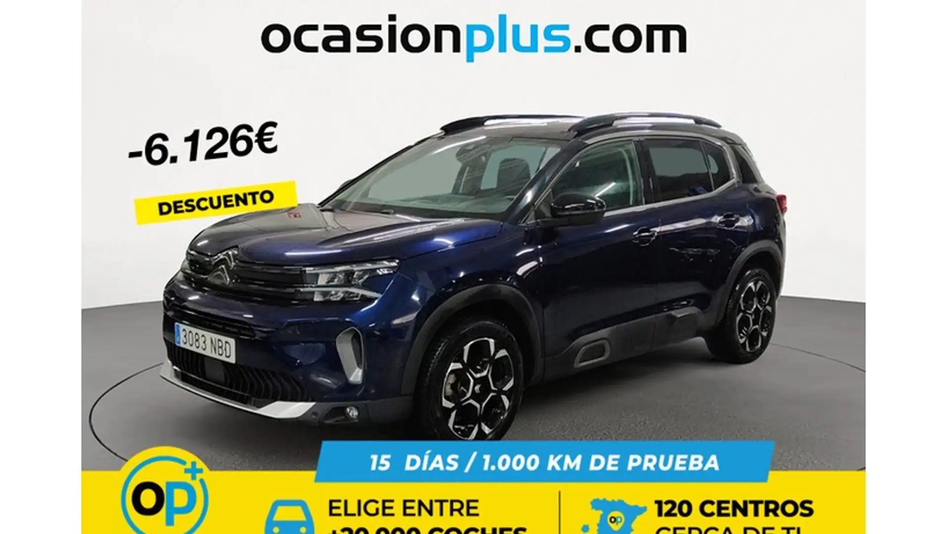 Citroen C5 Aircross PureTech S&S Shine Pack EAT8 130 Bleu - 1