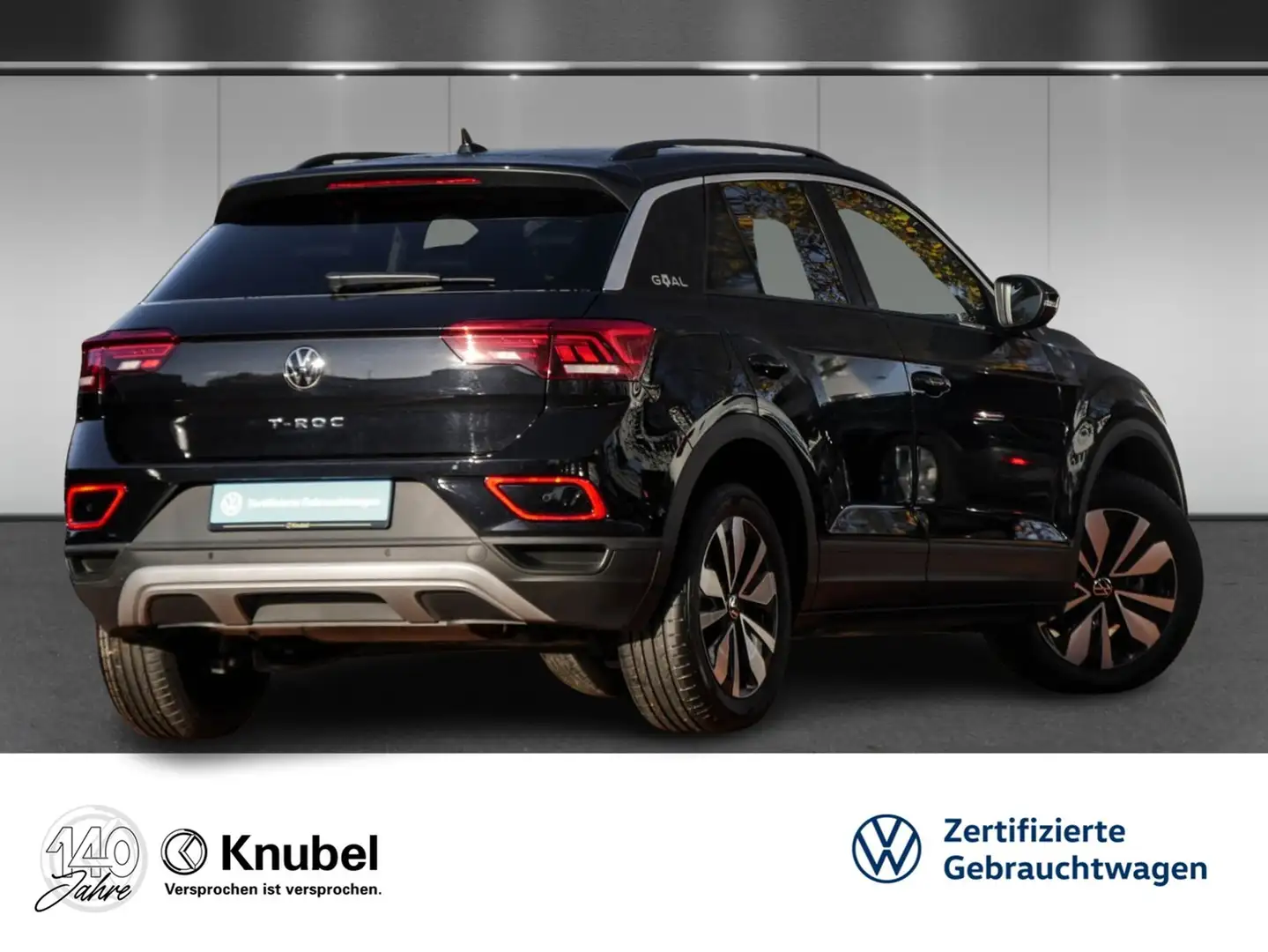 Volkswagen T-Roc GOAL 2.0 TDI LED+ Navi Travel/ParkAssist Schwarz - 2