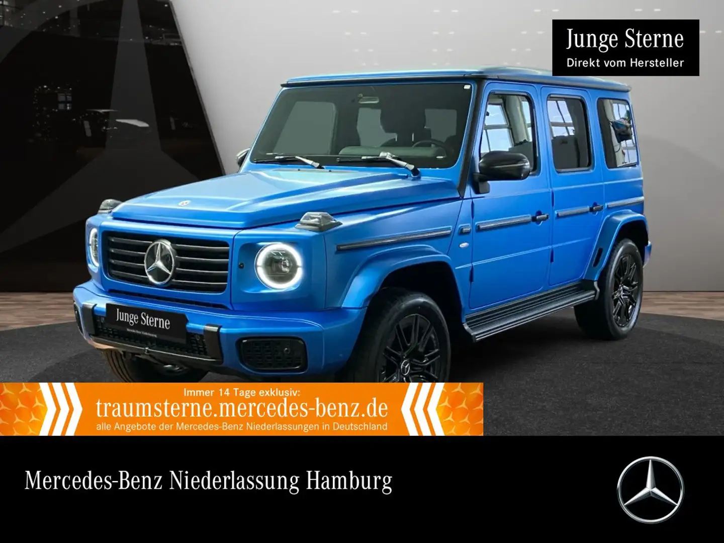 Mercedes-Benz G 580 AMG Fondent 360° Multibeam Burmester Distr. Blau - 1