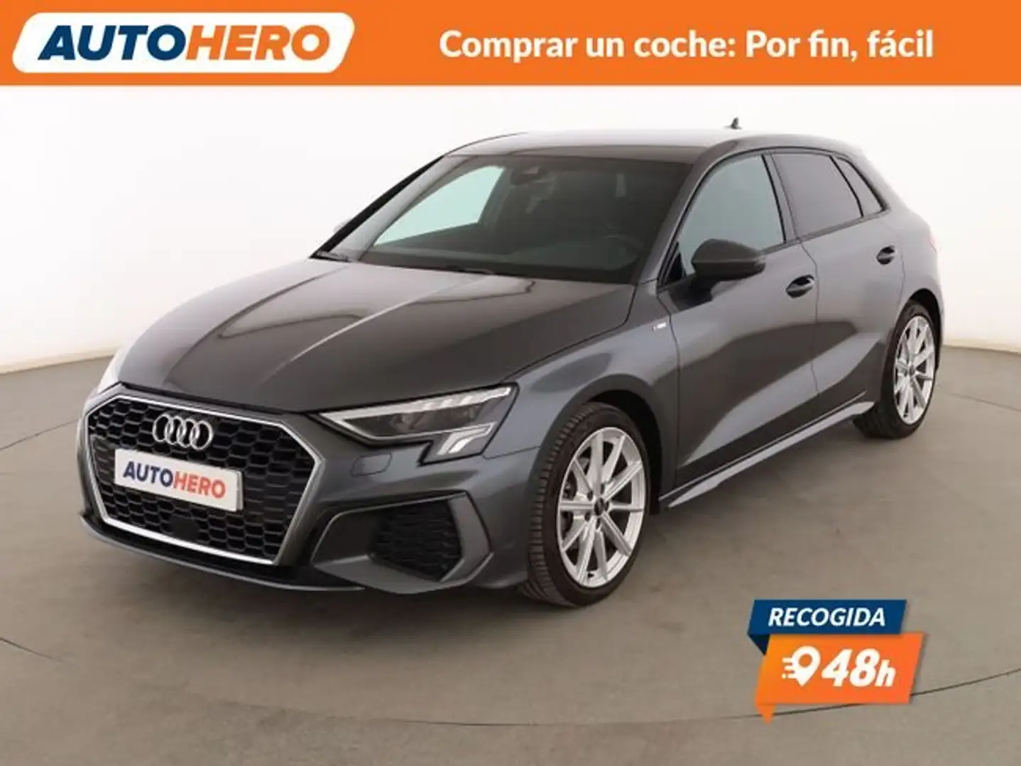 Audi A3 35 TFSI Mild-Hybrid S line Gris - 1