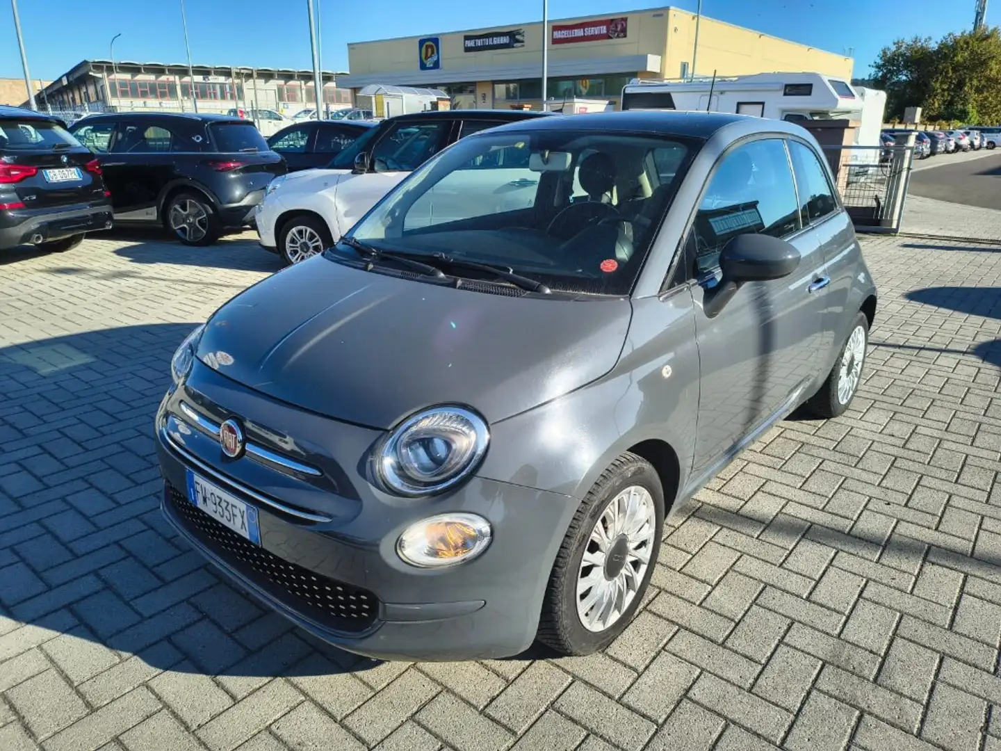 Fiat 500 500 1.2 Lounge Grigio - 1