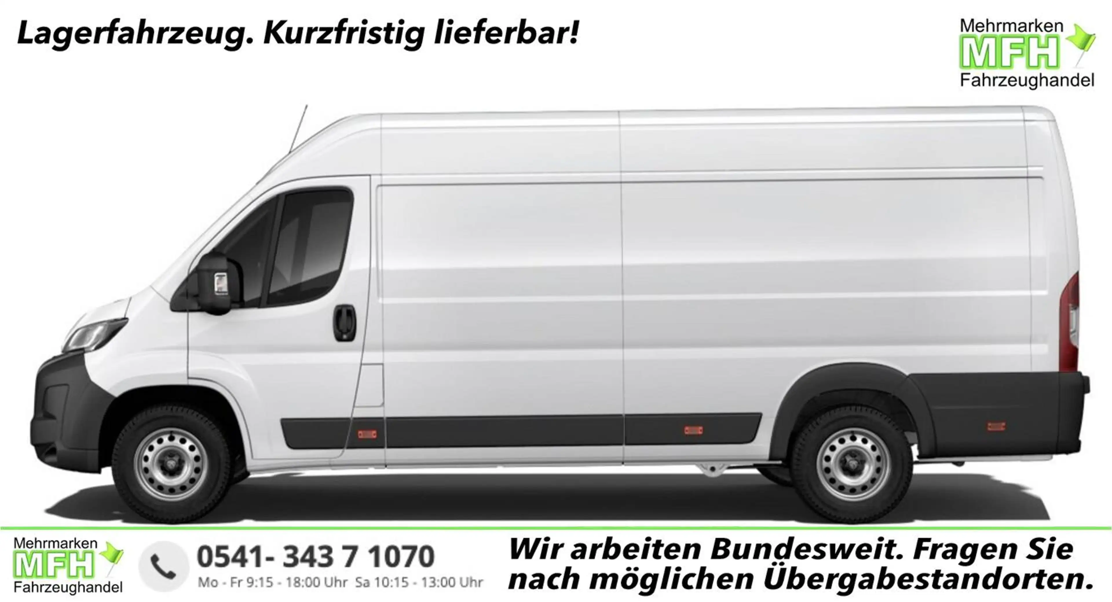 Peugeot Boxer 435 AT L4H2 AHK CarP CargoP VisibP Kam PDC 132 ...