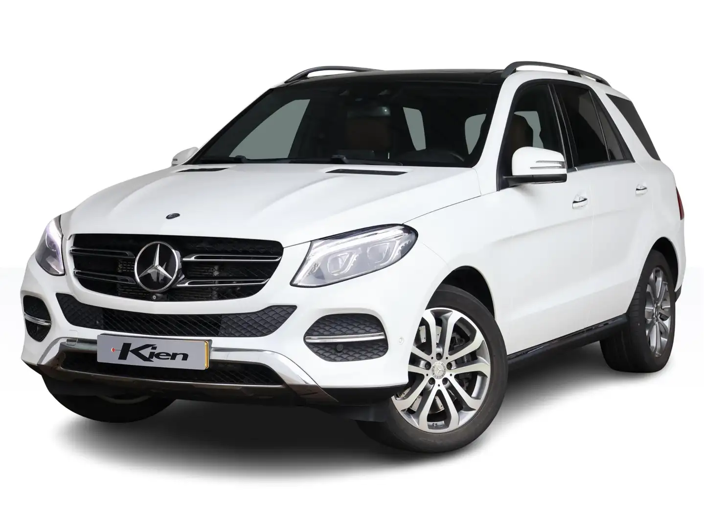 Mercedes-Benz GLE 500 e 4MATIC | Pano | Leder | Schermen achter | Trekha Weiß - 1