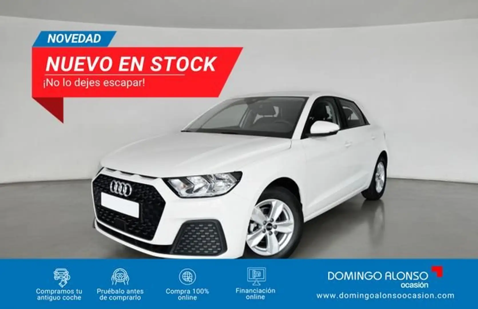 Audi A1 Sportback 25 TFSI Adrenalin Blanco - 1