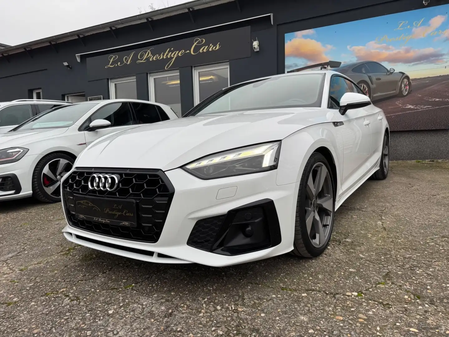 Audi A5 Sportback 35 TDI S line*Head-Up Dis*Matrix* Weiß - 1