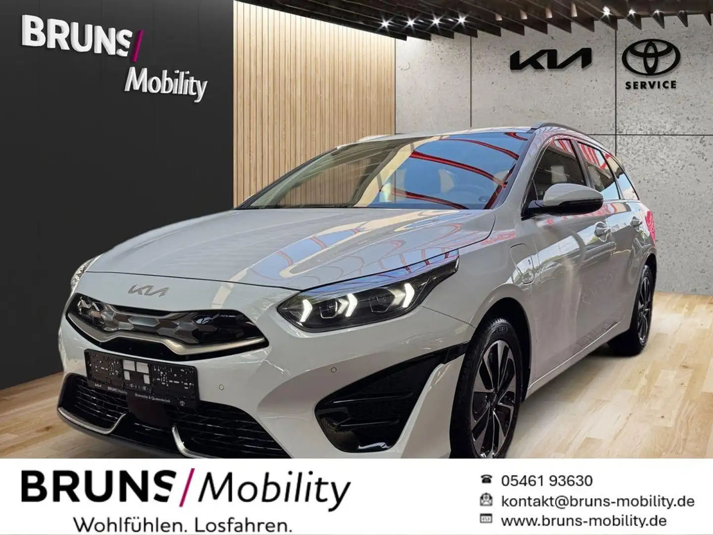 Kia Ceed SW / cee'd SW Ceed SW 1.6 Plug-in Hybrid Spirit Technologie Blanc - 1