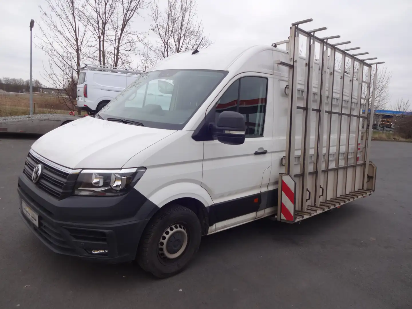 Volkswagen Crafter Kasten 35 mittellang Hochdach 4MOTION Wit - 1