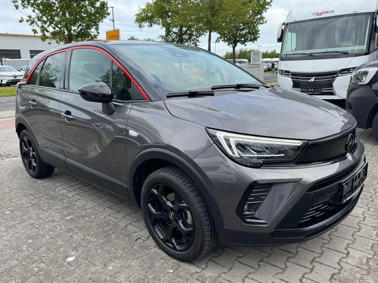 Opel Crossland X Crossland GS Line 1.2T | PDC | KLIMA | NAVI Gris - 1