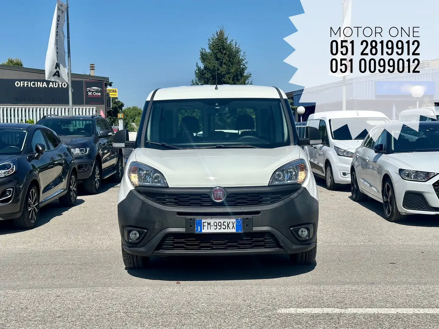 Fiat Doblo AUTOCARRO 5 POSTI Doblo 1.3 mjt 95cv Bianco - 2