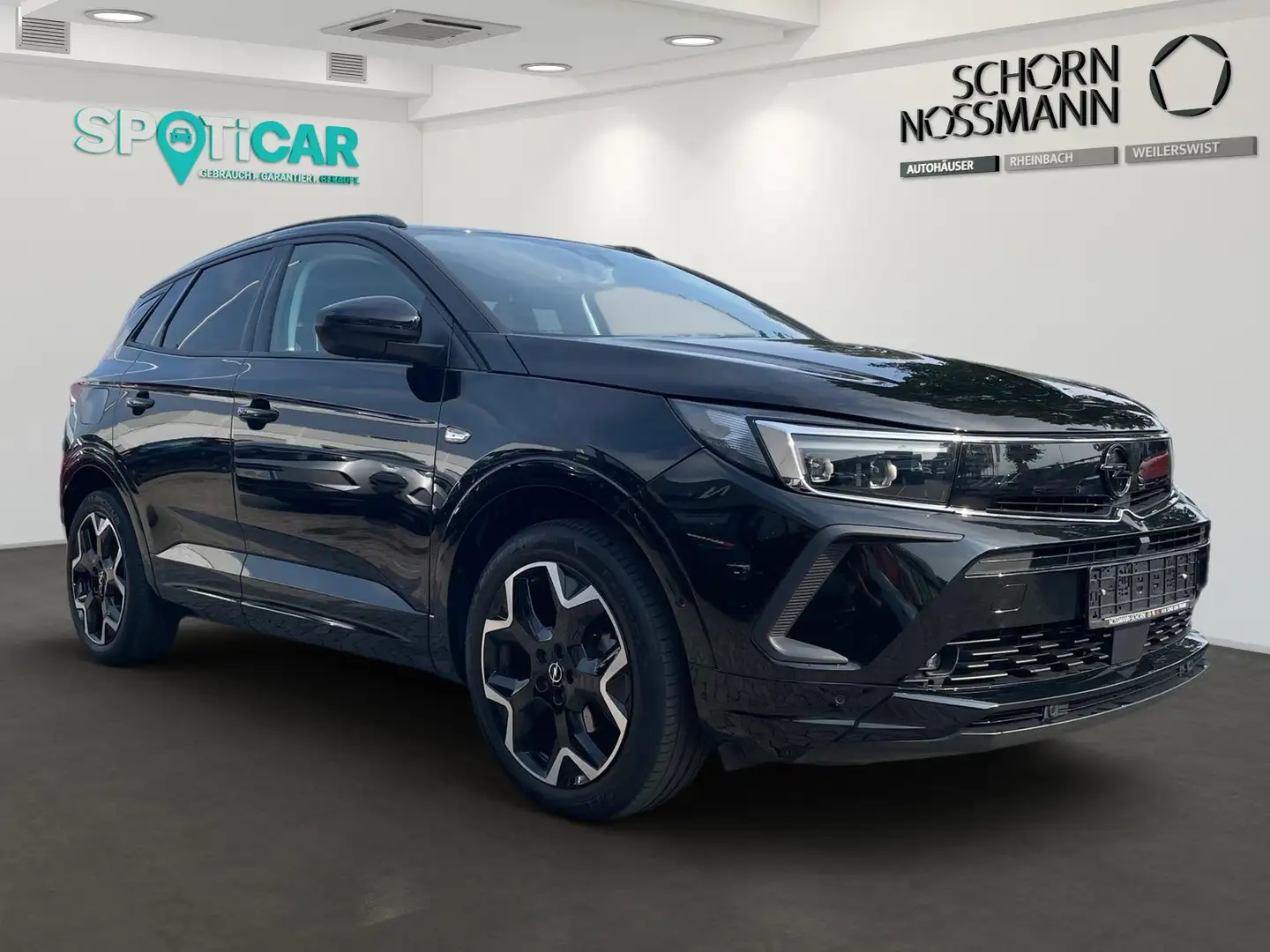 Opel Grandland X GRANDLAND GS LINE 1.2T AT AHK+MATRIX-LED+ACC Noir - 2