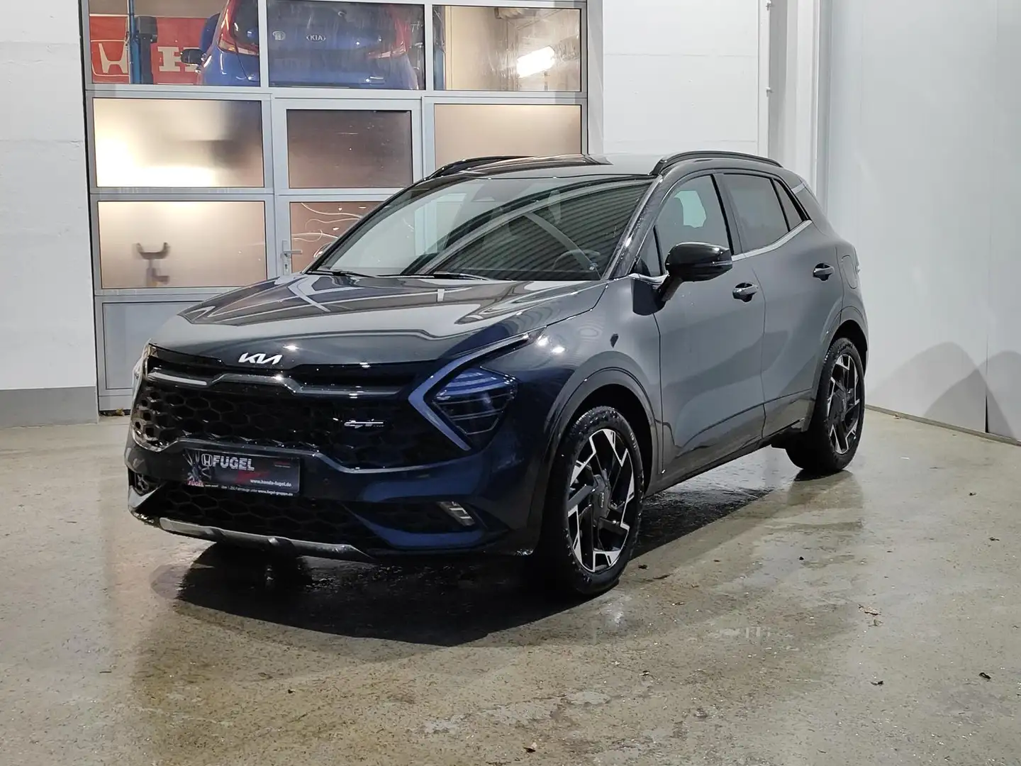 Kia Sportage 1.6 T-GDi 48V DCT GT-Line LED|Navi|4xSHZ Gris - 2