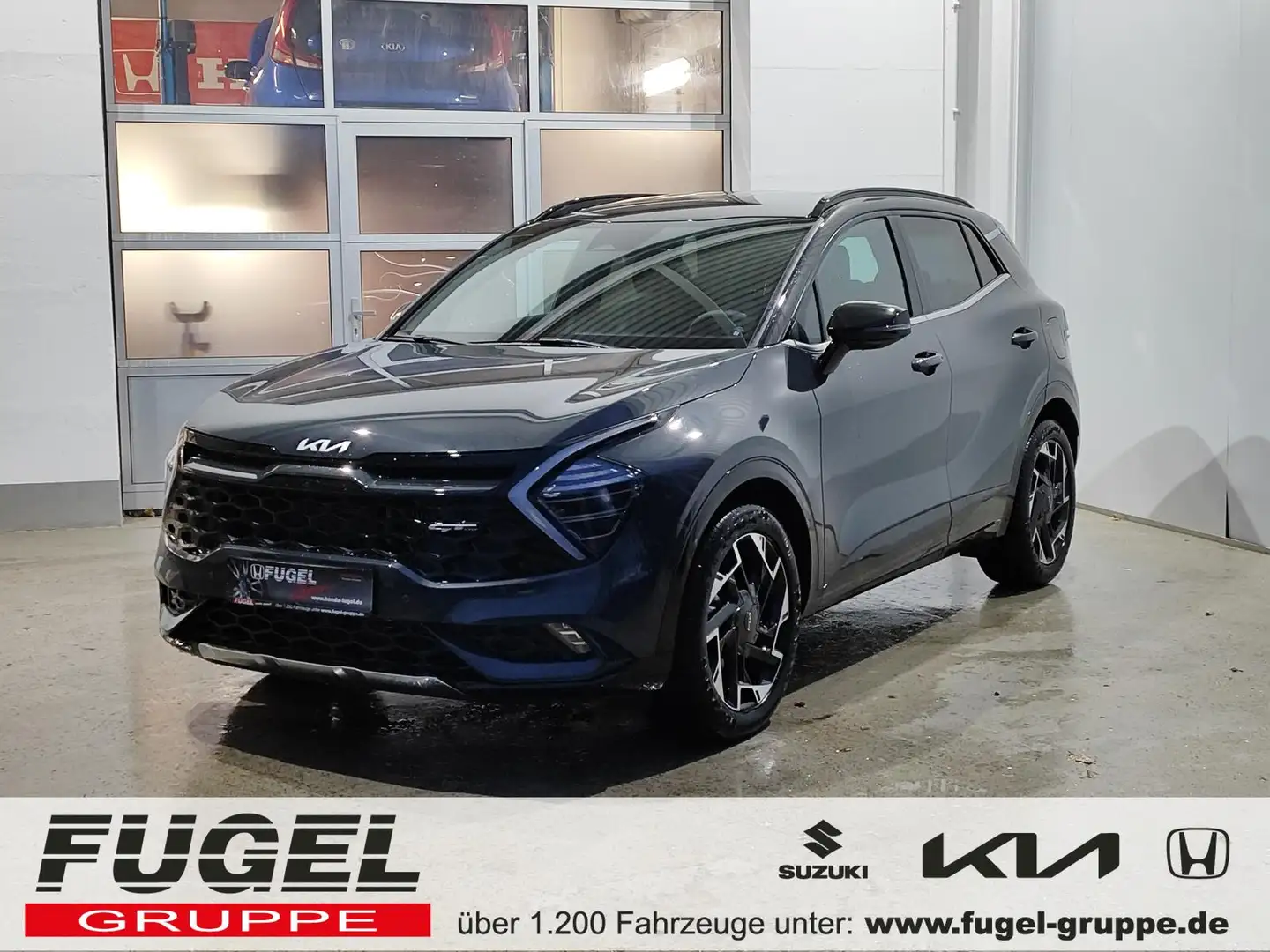 Kia Sportage 1.6 T-GDi 48V DCT GT-Line LED|Navi|4xSHZ Gris - 1