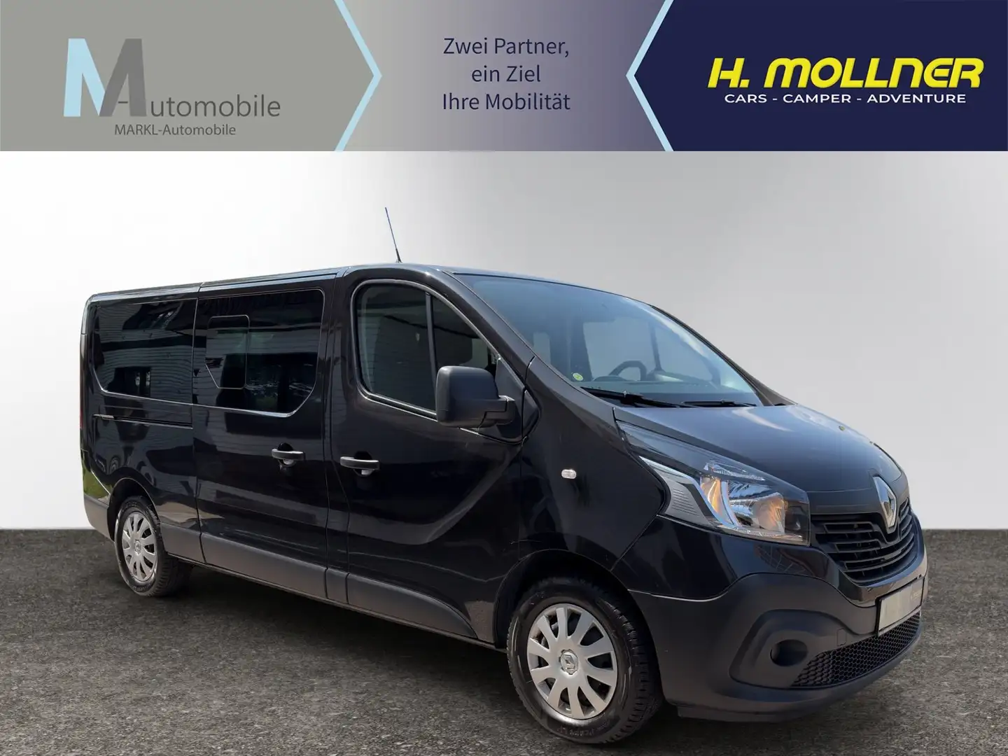 Renault Trafic L2H1 2,9t Expression Kombi 9 sitze*Navi-Tempom.* Schwarz - 1
