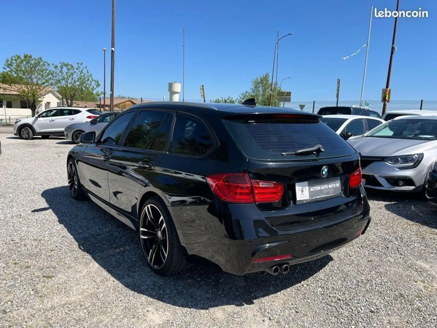 BMW 330 Touring 330d 258 ch M Sport A Чорний - 2