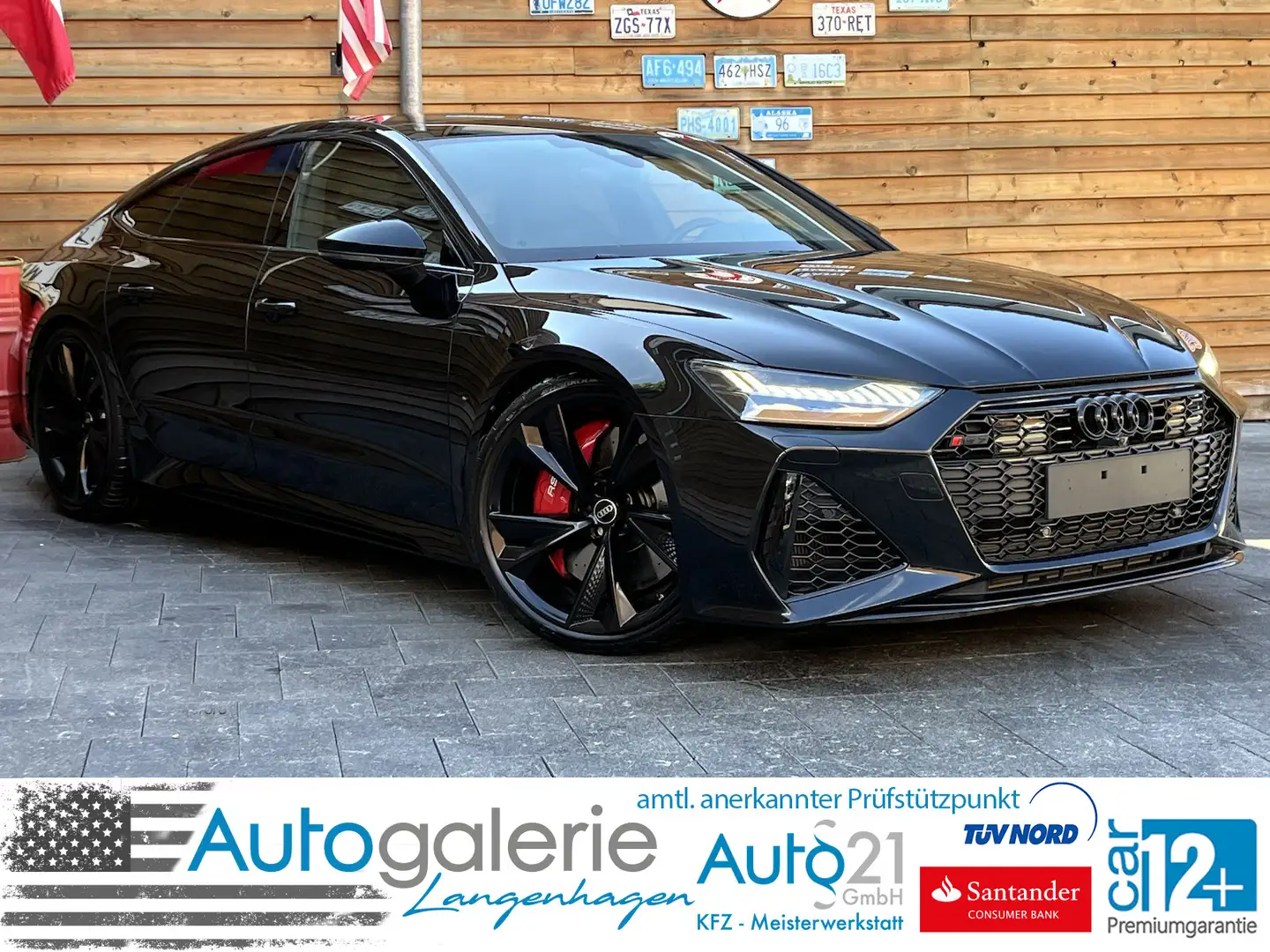 Audi RS7 4.0 TFSI quattro Pano Laser Luft 22´´ Negro - 1