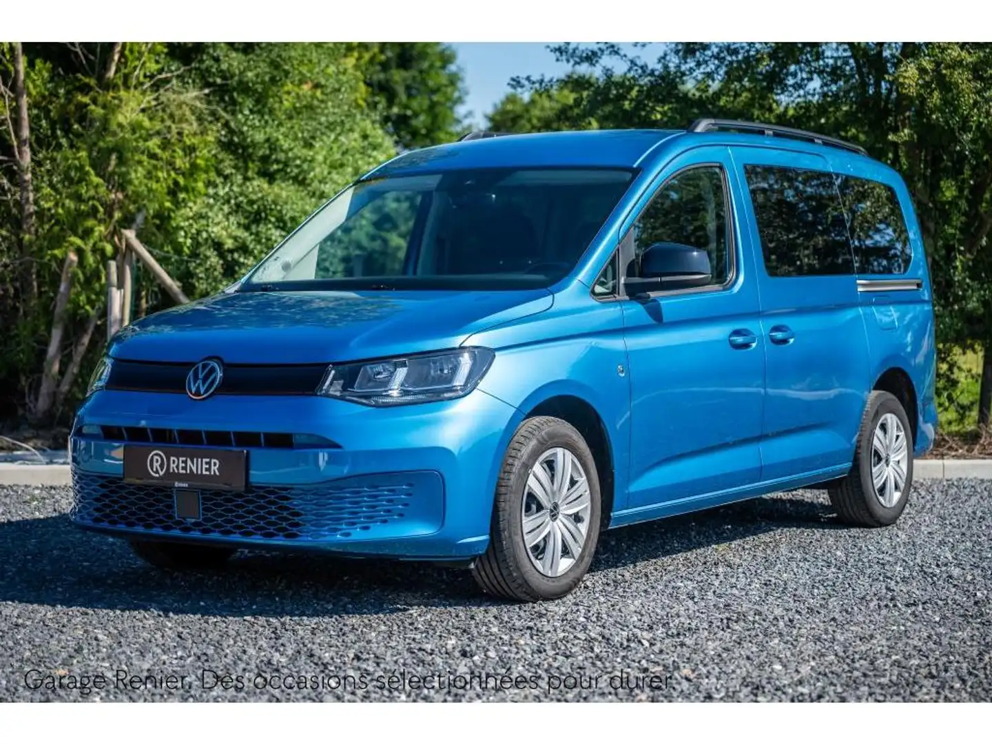 Volkswagen Caddy 1.5 TSi 115 MAXI 7 PLACES Garantie 24 mois Bleu - 1