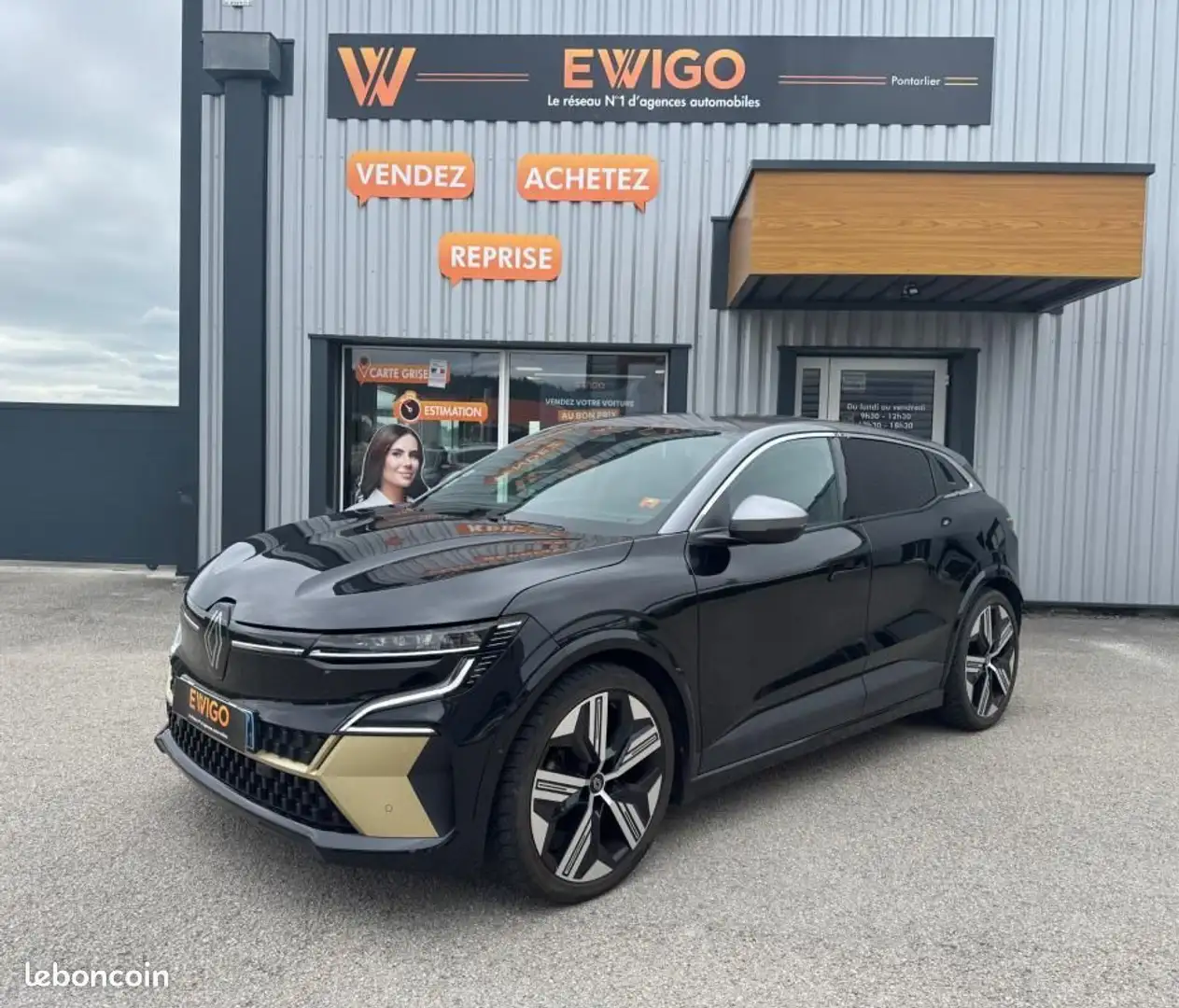 Renault Megane Mégane EV60 E-TECH 220ch ICONIC BVA Noir - 1